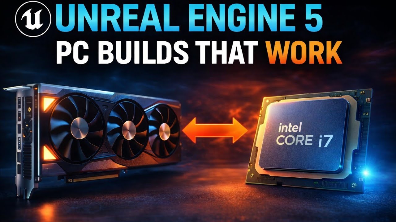 Полное руководство по сборке ПК для Unreal Engine 5 — бюджетные и высокопроизводительные варианты.