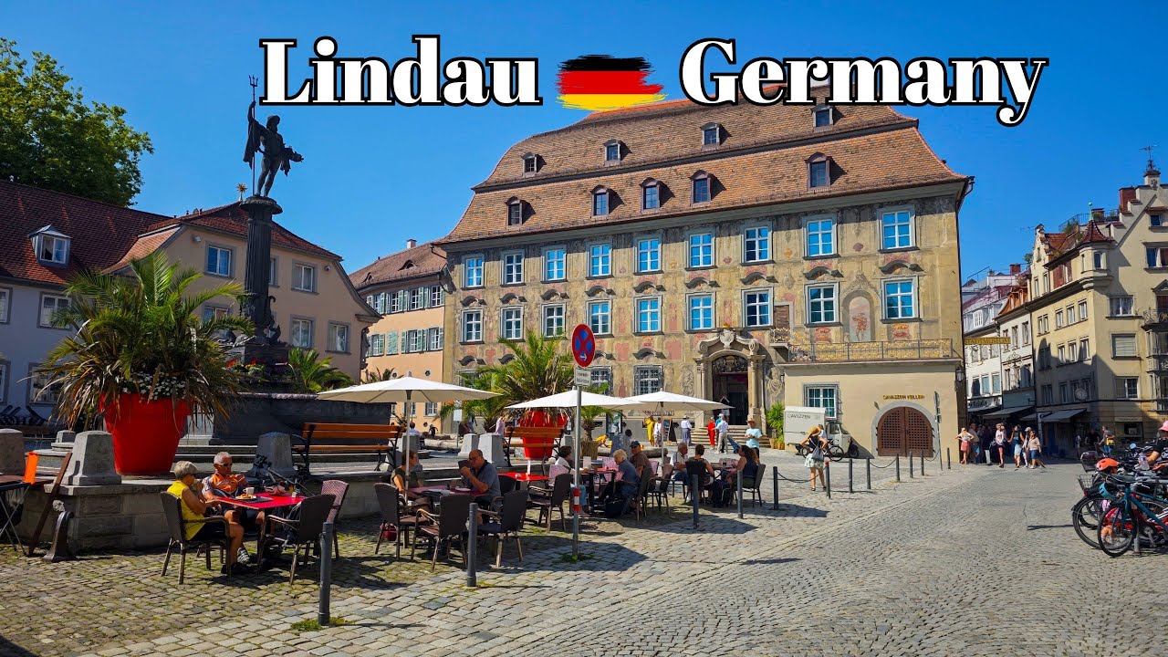 Walking Tour in Lindau – A Hot Summer Day on Lake Constance