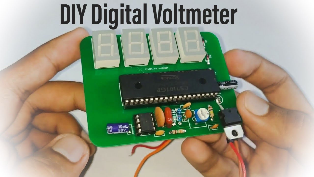 Digital Voltmeter without Arduino | How to make multimeter at home | Cheap Multimeter | IC7107