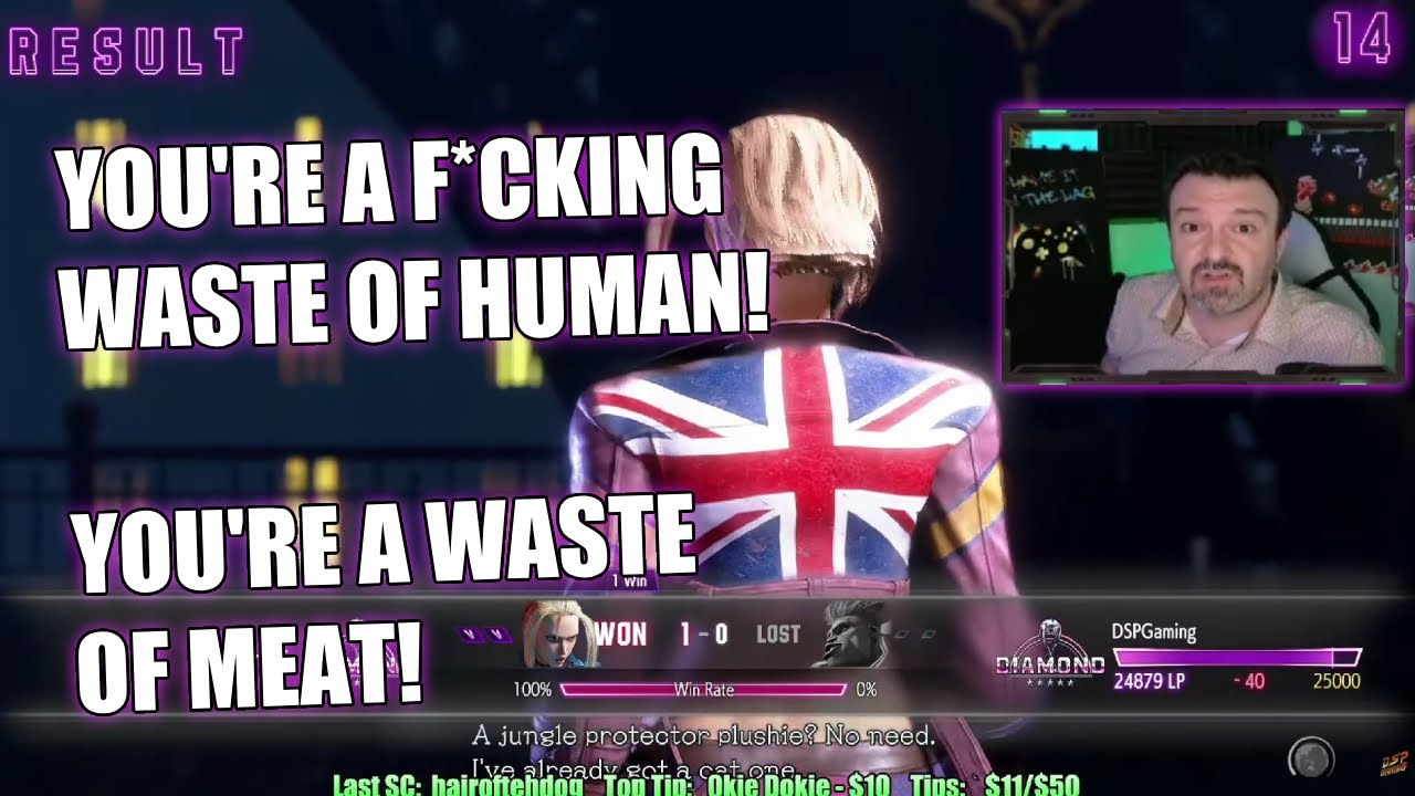 DSP Goes on an Absolute Salt Storm Insulting Every Opponent in His Way! And $1 Tips Not Helping