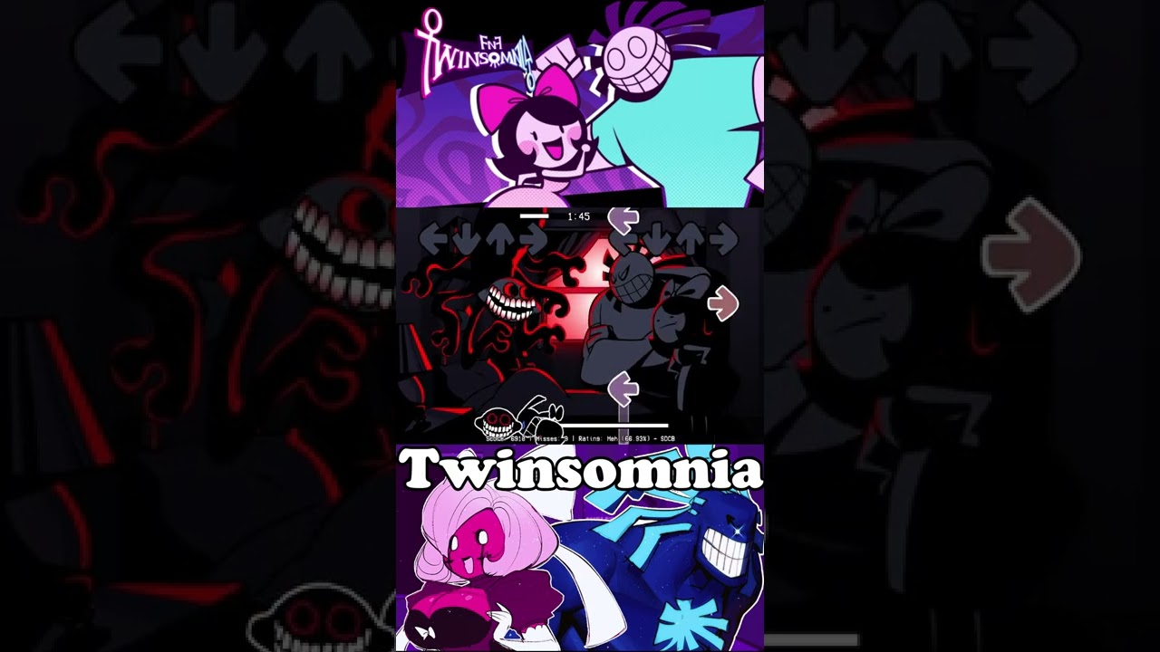 Twinsomnia gameover 2 | [FNF] Twinsomnia (Boy 'n' Girl)