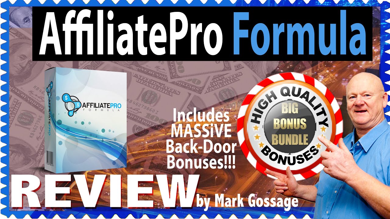 Affiliate Pro Formula Review Demo + 🚦 MASSIVE Affiliate Pro Formula 🤐 BONUSES 🚦