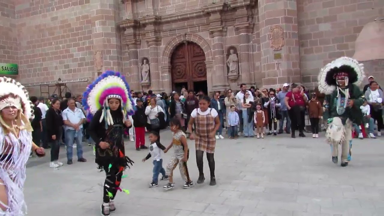 February 2026 Native Tribe Dancing to Virgen de San Juan Jalisco