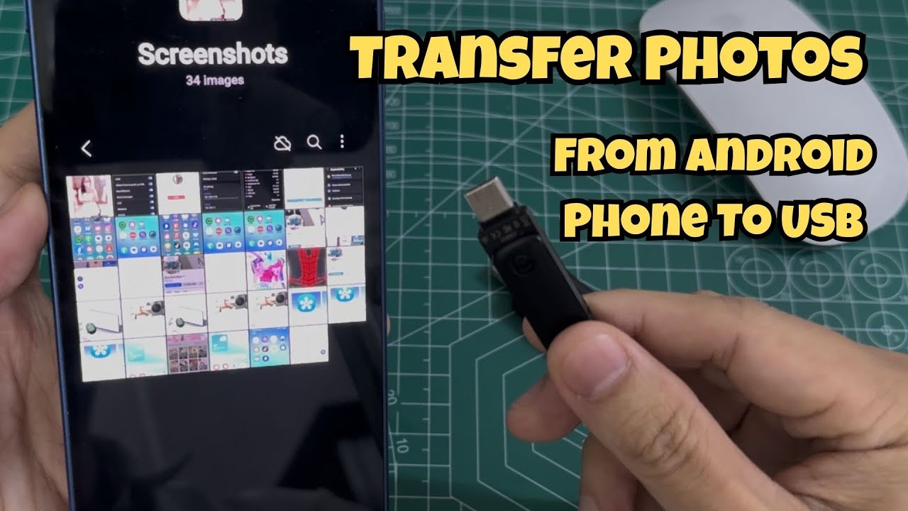 How To Transfer Photos From Android Phone To USB Drive