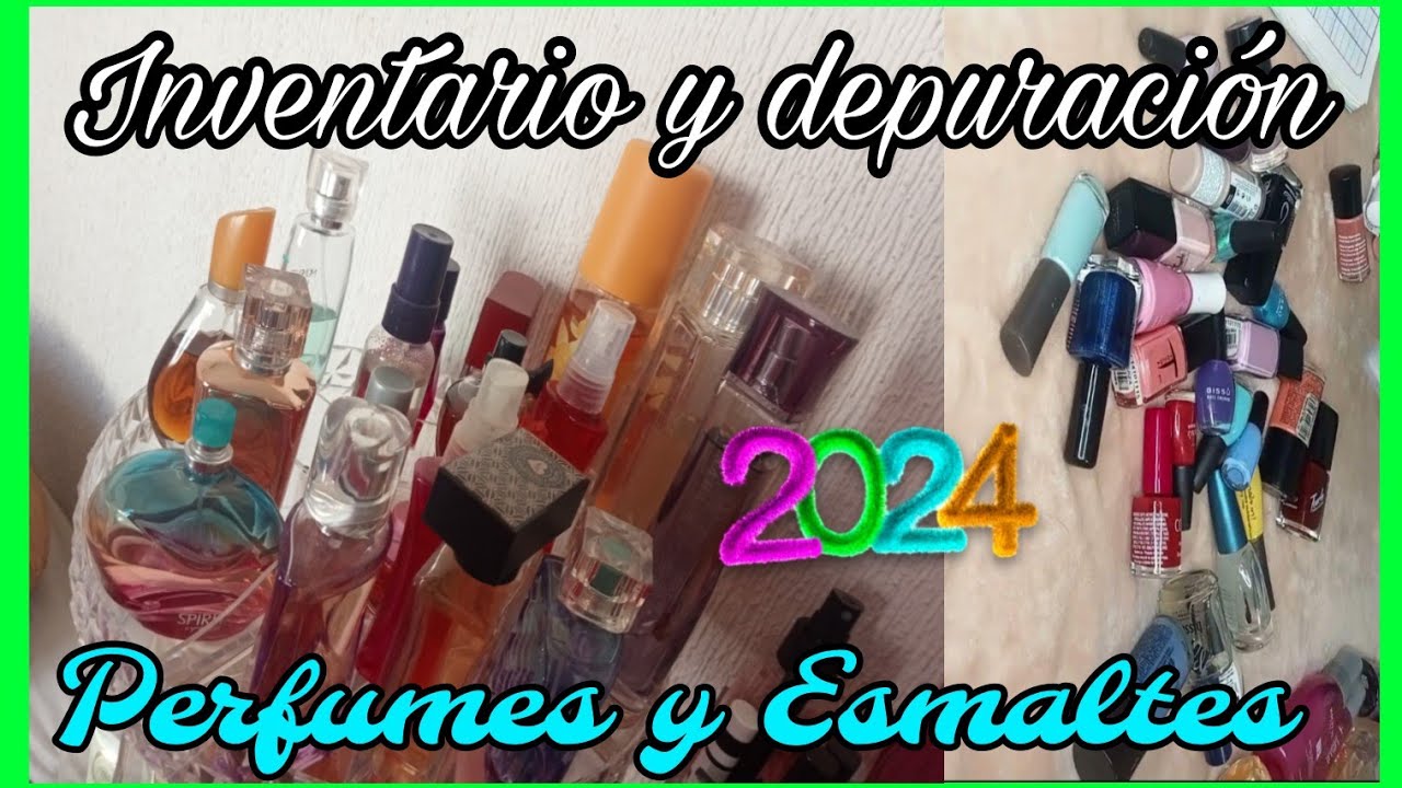Inventario de perfumes y esmaltes ¿Cuántos tengo y porqué? #corderitomiriam #projectpan