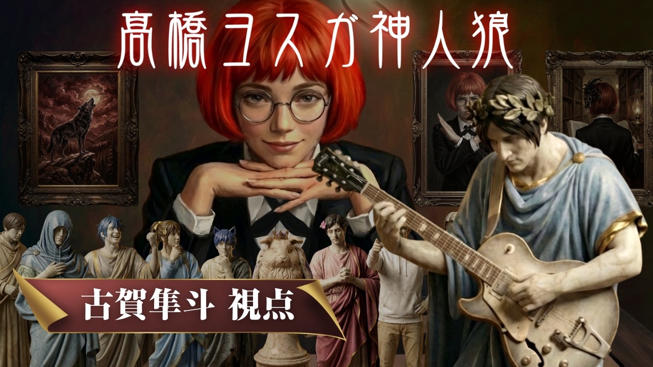 【神人狼】ガッチャンが神になる　高田組 / 古賀隼斗視点　20:00～　3/15