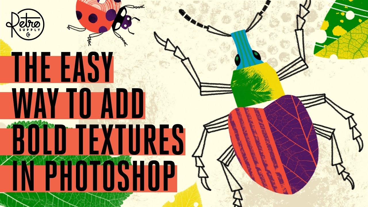 The Easy Way to Add Bold Textures in Photoshop