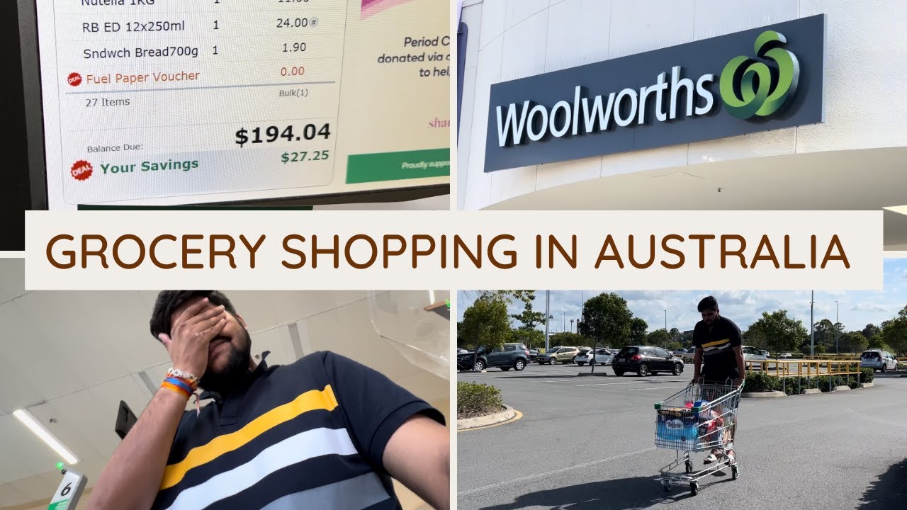 GROCERY SHOPPING IN AUSTRALIA 🇦🇺 | TOTAL 💲🤑 $$$$ | ITNA MEHNGA 🫨 |