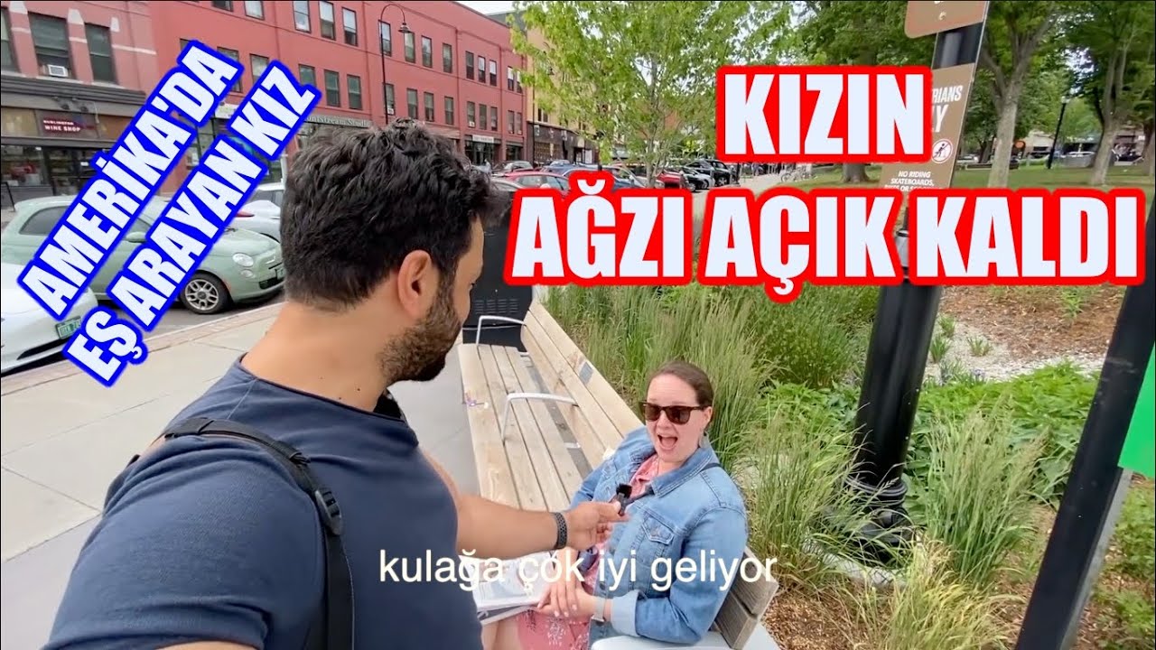 Amerika'da Eş Arayan Kadın I Biz Ne Sorduk I Kızın Ağzı Açık kaldı ( Vermont )