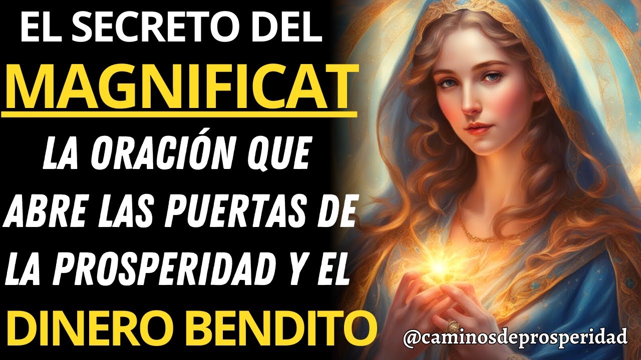 EL SECRETO DEL MAGNIFICAT: LA ORACIÓN QUE ABRE LAS PUERTAS A LA PROSPERIDAD Y AL "DINERO BENDITO"💰🌟💸