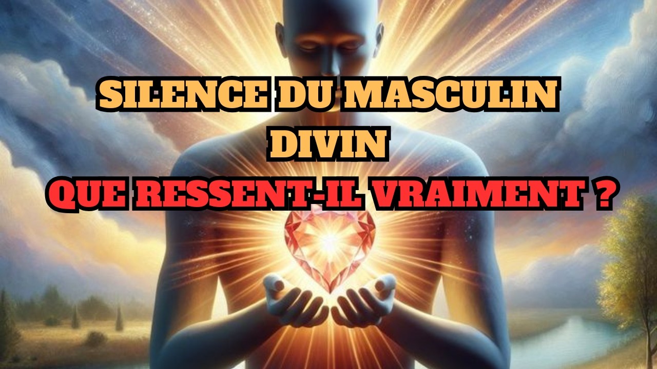 Quand le Masculin Divin se tait… son âme crie ton absence💙🔥