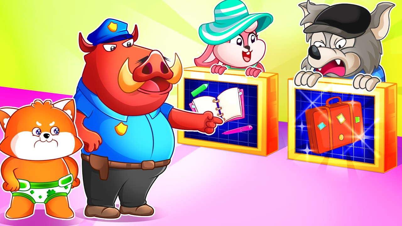 Thief Took Zee Zee’s Suitcase 😱+More Kid Song & Nursery Rhymes by Lucky Zee Zee