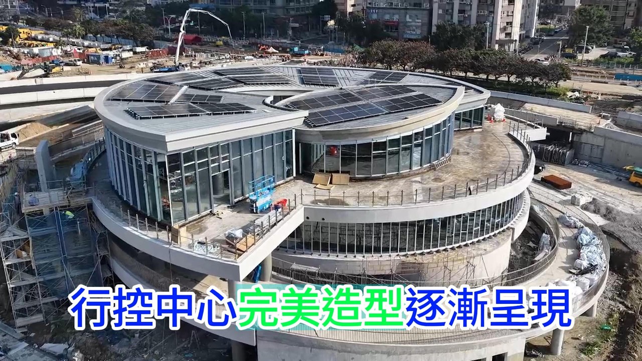 2026.02.21 淡江大橋工程  淡水端 北上下橋區灌漿 車道護欄施工 北上外側拋光打磨施工 4K