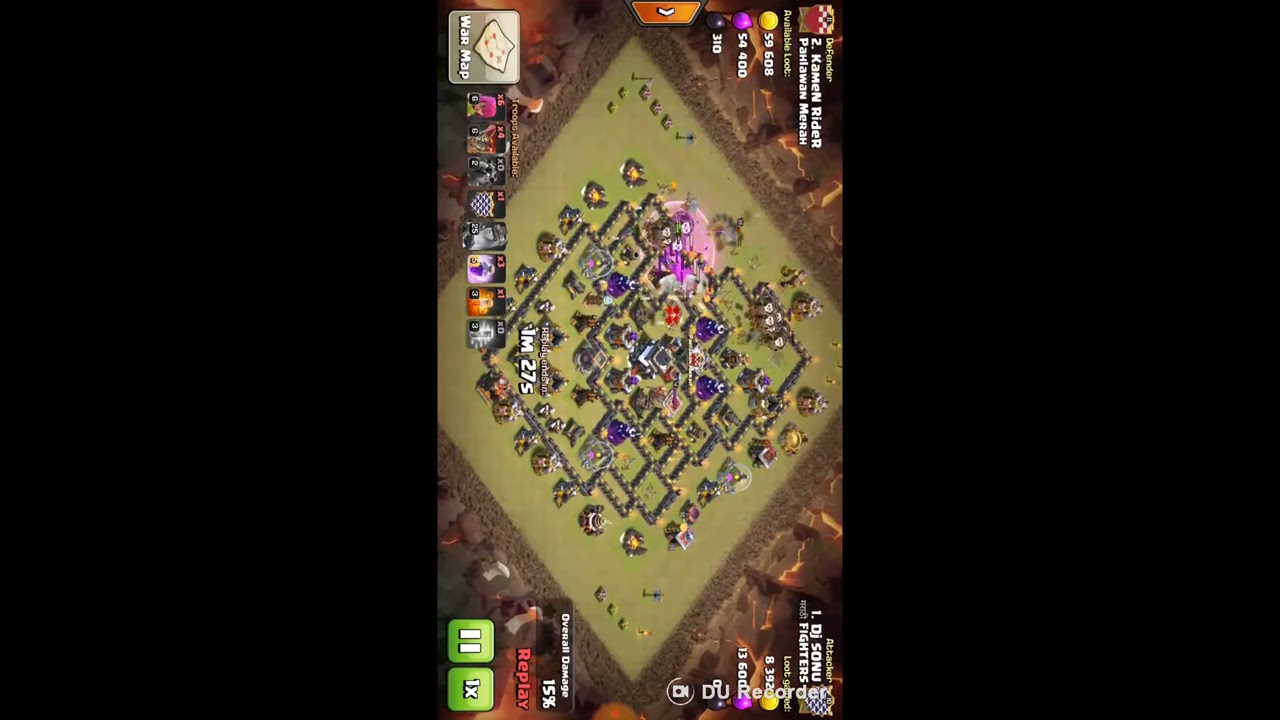 th9 lavaloon war attack without king 3 star