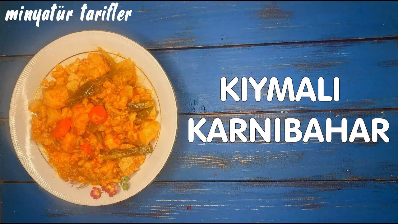 Kıymalı Karnıbahar Yemeği Tarifi || Nasıl Yapılır?