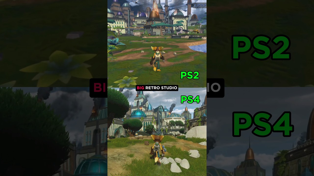 Ratchet & Clank - PS2 vs PS4
