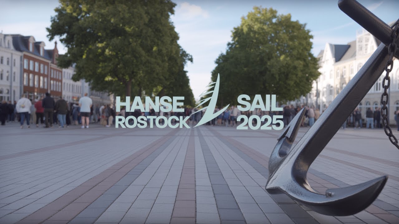 Walking Tour at Hanse Sail Rostock 2025- Germany's Sailing Festival |4k 60fps| with subtitles