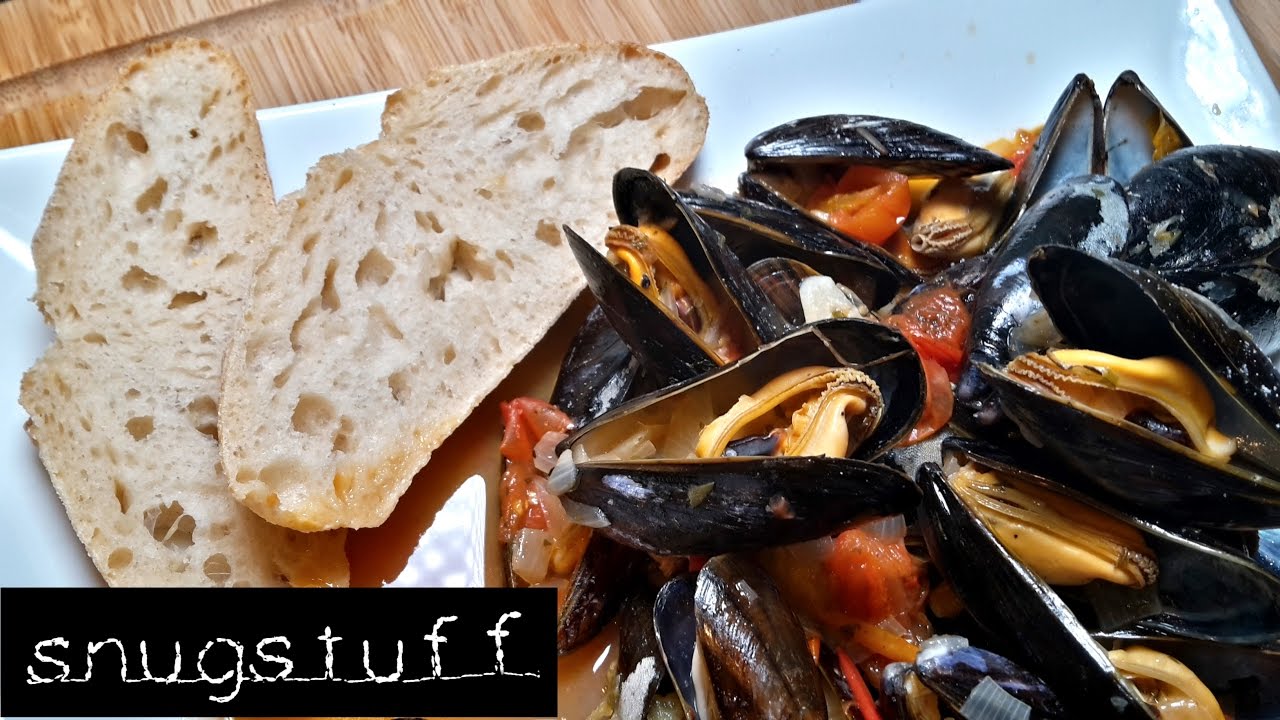 Miesmuscheln mediterrane Art, Rezept // Episode 0049