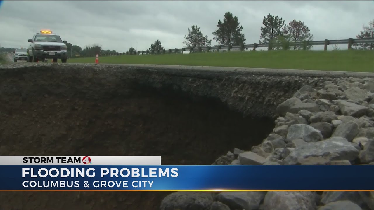 Flooding problems in Columbus and Grove City
