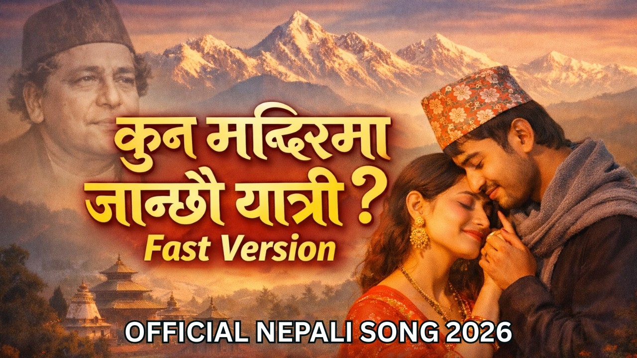 कुन मन्दिरमा जान्छौ यात्री? Fast Version (Official Music Video) | Nepali Romantic Song 2026