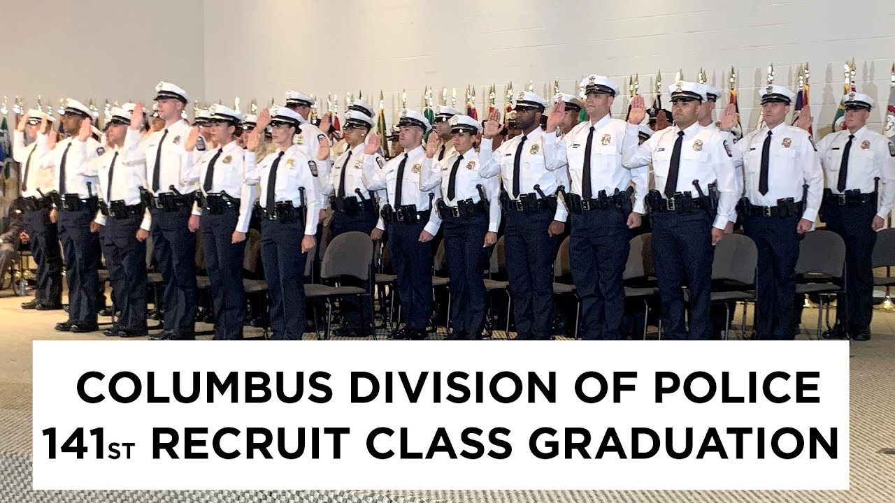 Columbus Division of Police 141st Recruit Class Graduation