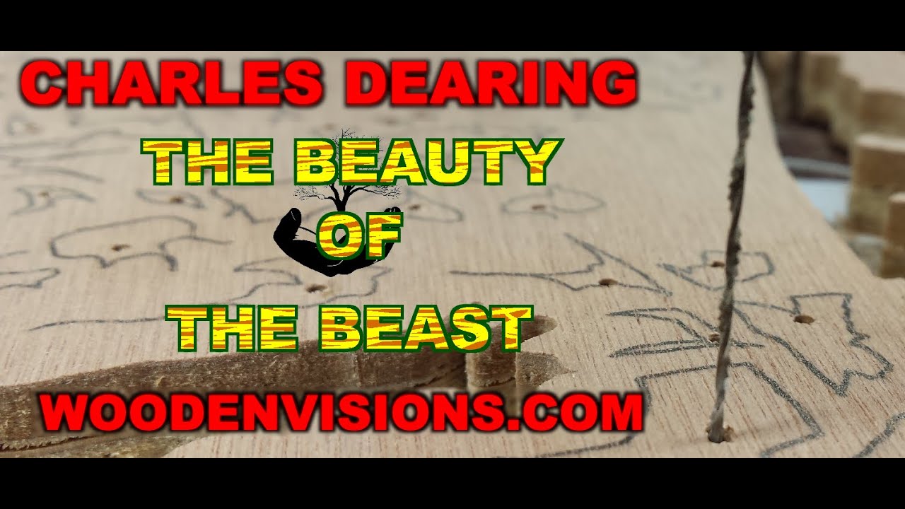 The beauty of the beast -scroll saw project
