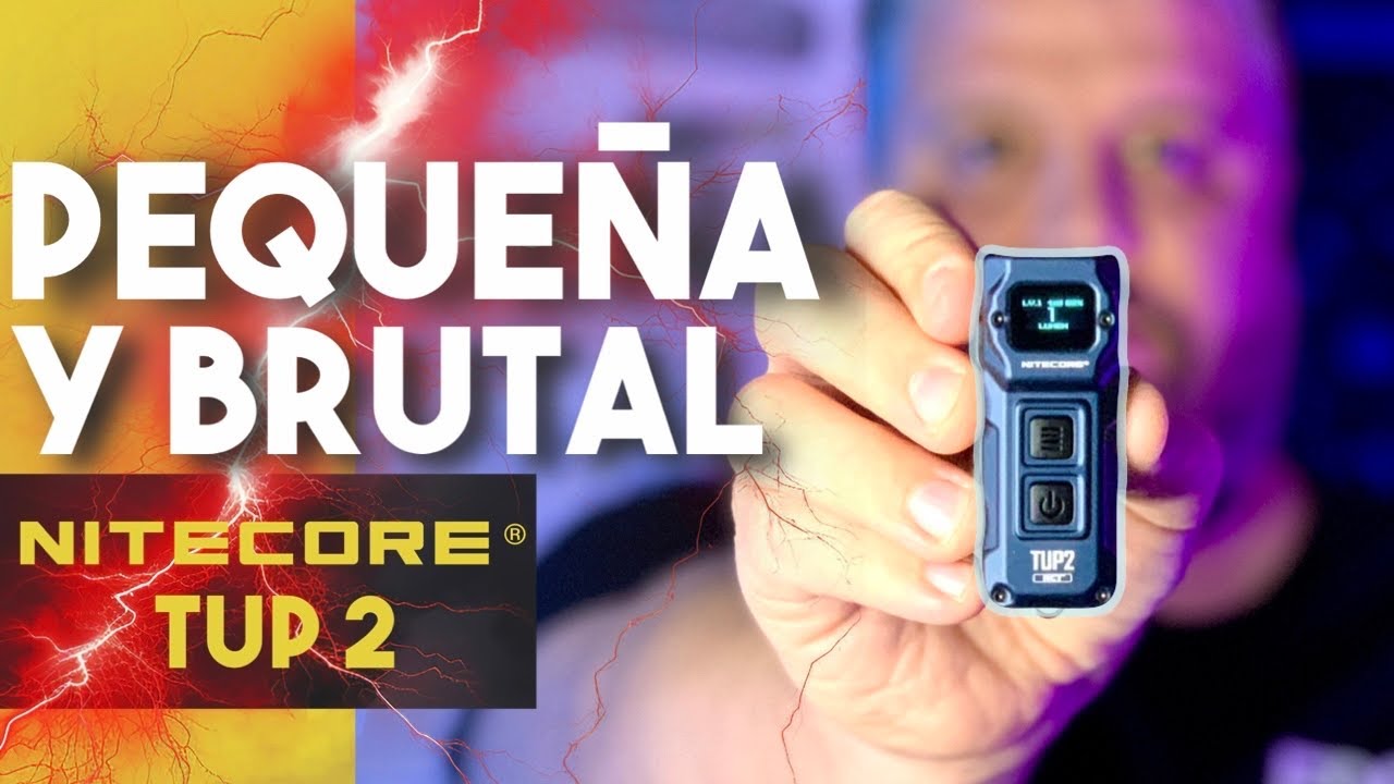 NITECORE TUP2: The most powerful pocket flashlight I've ever tried 🔦 EDC4K Review