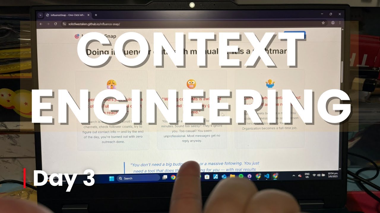 I Tried Context Engineering With Copilot. Building a Million Dollar App (Day 3)