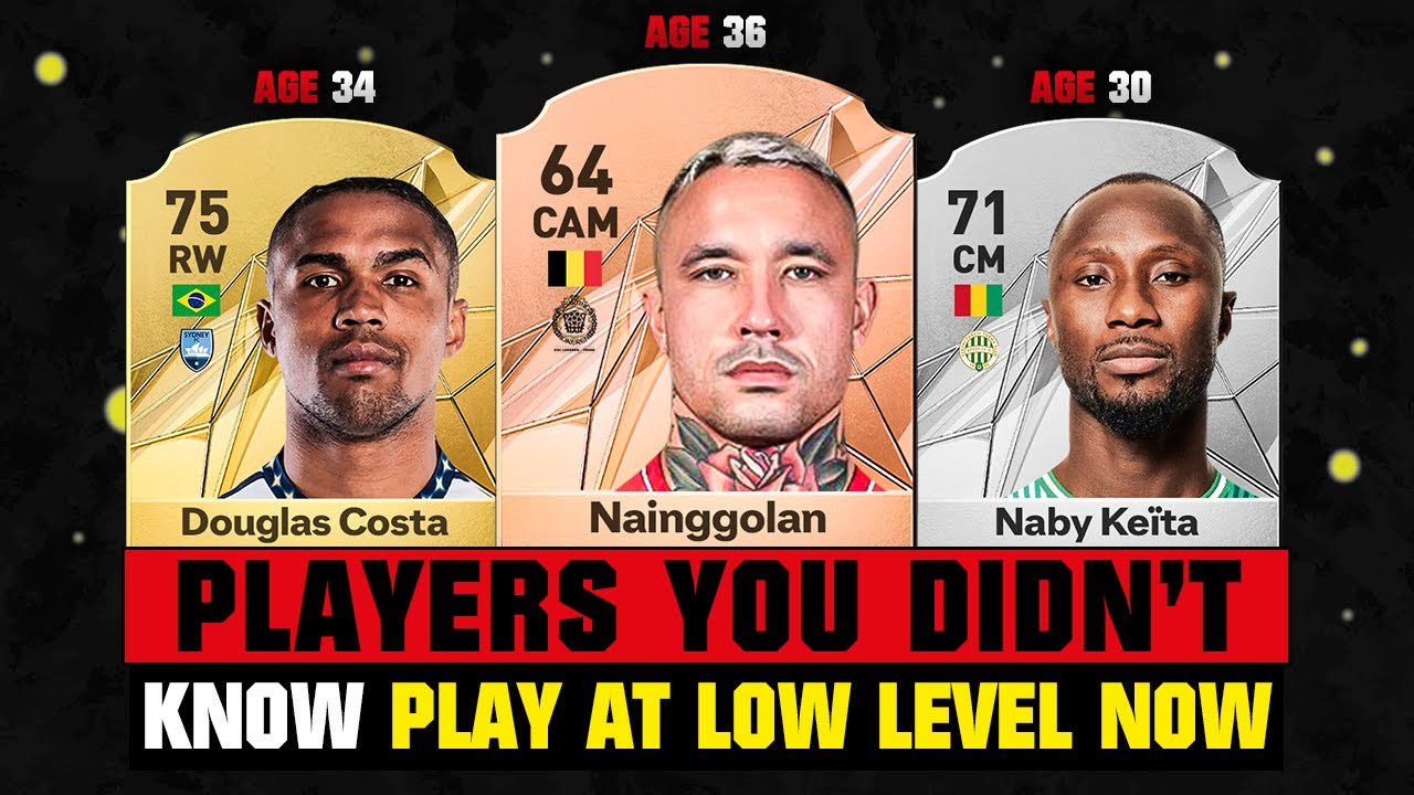 FOOTBALLERS You Didn't Know Are STILL PLAYING At A Really Low Level! 🤯😱 ft. Nainggolan…