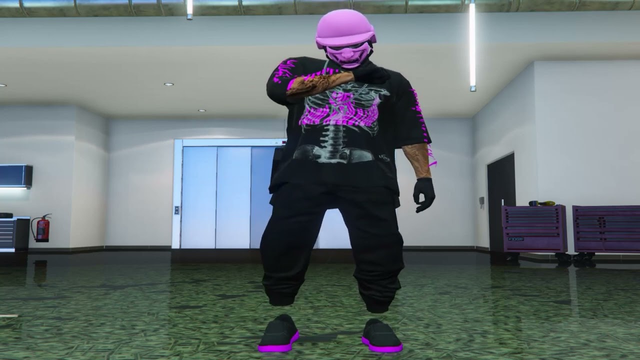 free gta dance clip for tiktok