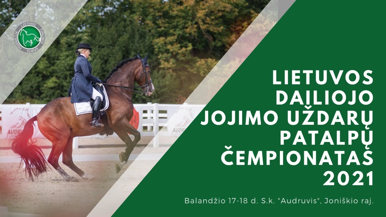 Lietuvos dailiojo jojimo uždarų patalpų čempionatas 2021m. - 3 DIENA