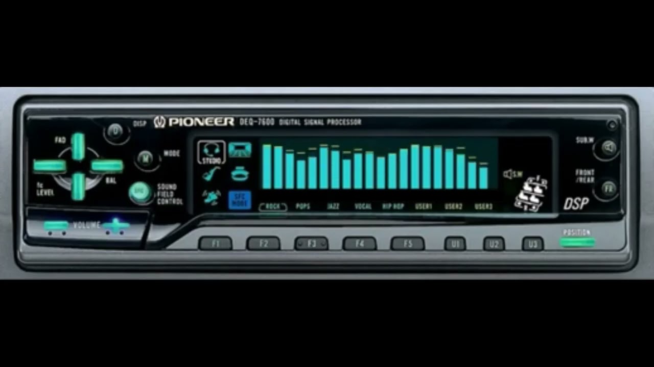 Pioneer DEQ-7600 Güllü - Sabah Olmadan