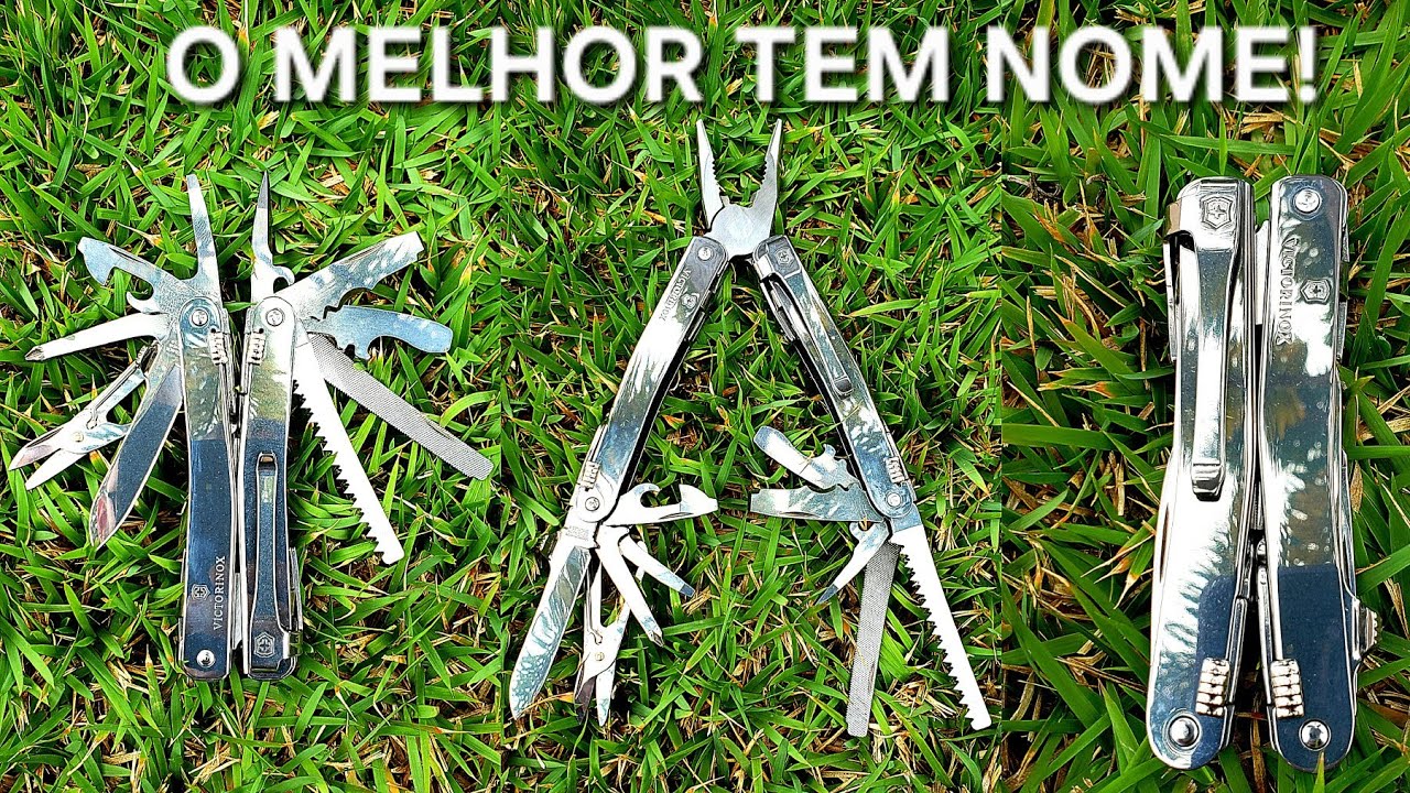 O MELHOR CANIVETE MULTIFERRAMENTAS! VICTORINOX SPIRIT MX CLIP! Review mais completo do youtube!