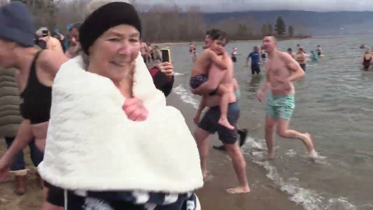 Polar Bear Swim - January (Summerland, B.C.)