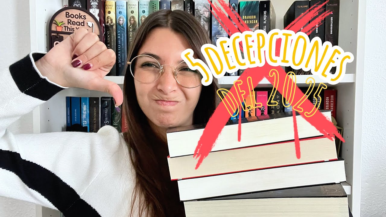 ❌5 decepciones literarias del 2025❌