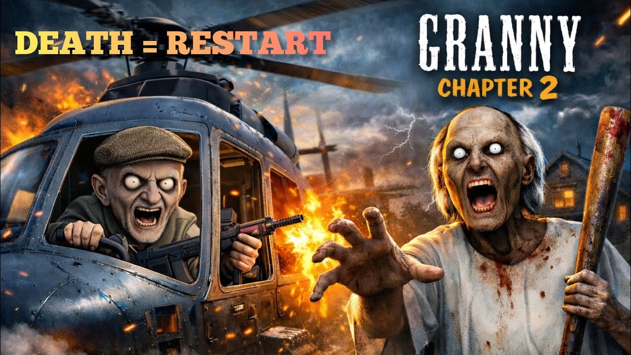 Granny Chapter 2 But If I Die I Restart The Game And The First Item Decides My Escape Route!