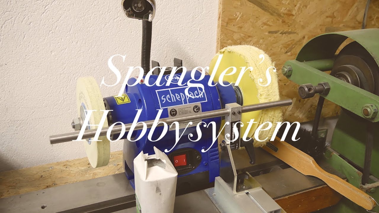 Spangler's Hobbysystem👌mit Keramikscheibe und Schwabbelscheibe🙂 -mein erster Test-