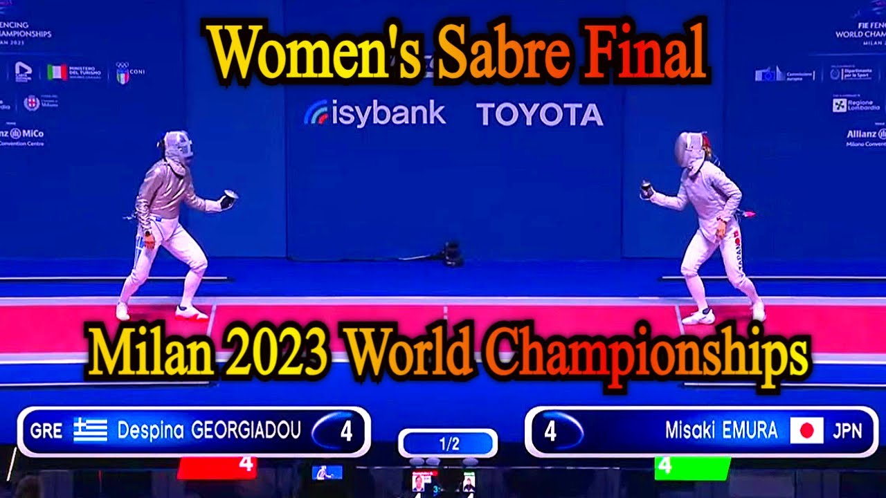 Misaki Emura (JPN) vs Despina Georgiadou (GRE) - Milan 2023 World Championships