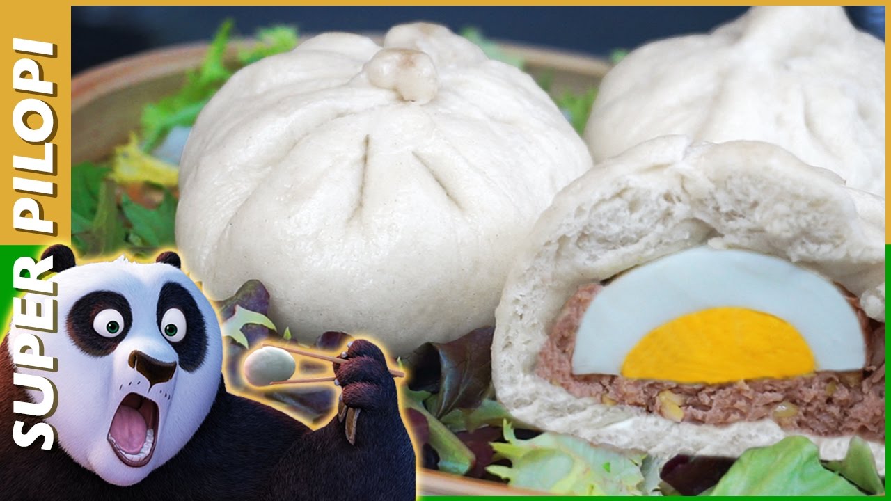 Kungfu Panda Dumplings (bollitos rellenos) - Receta