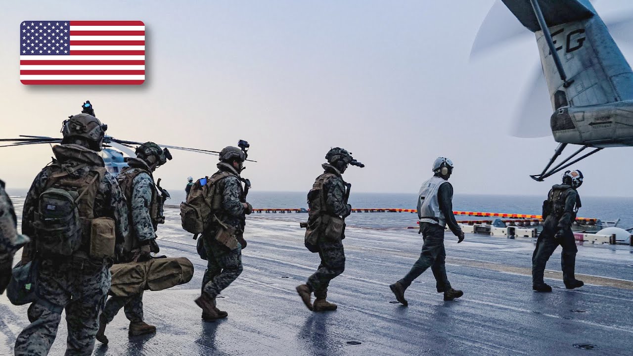 Marines Execute High-Stakes TRAP Mission from USS Iwo Jima | ARGMEUEX 2025
