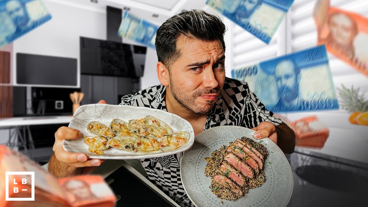 COMIENDO LUJOSO por un día en CHILE!