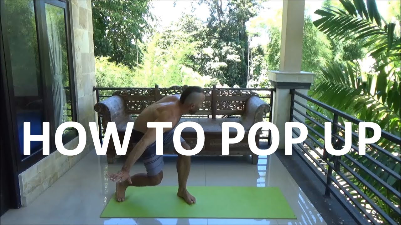 How to Pop Up on a Surfboard |  Surfing Pop up Tutorial in detail - NextLevel Surfcamp Bali