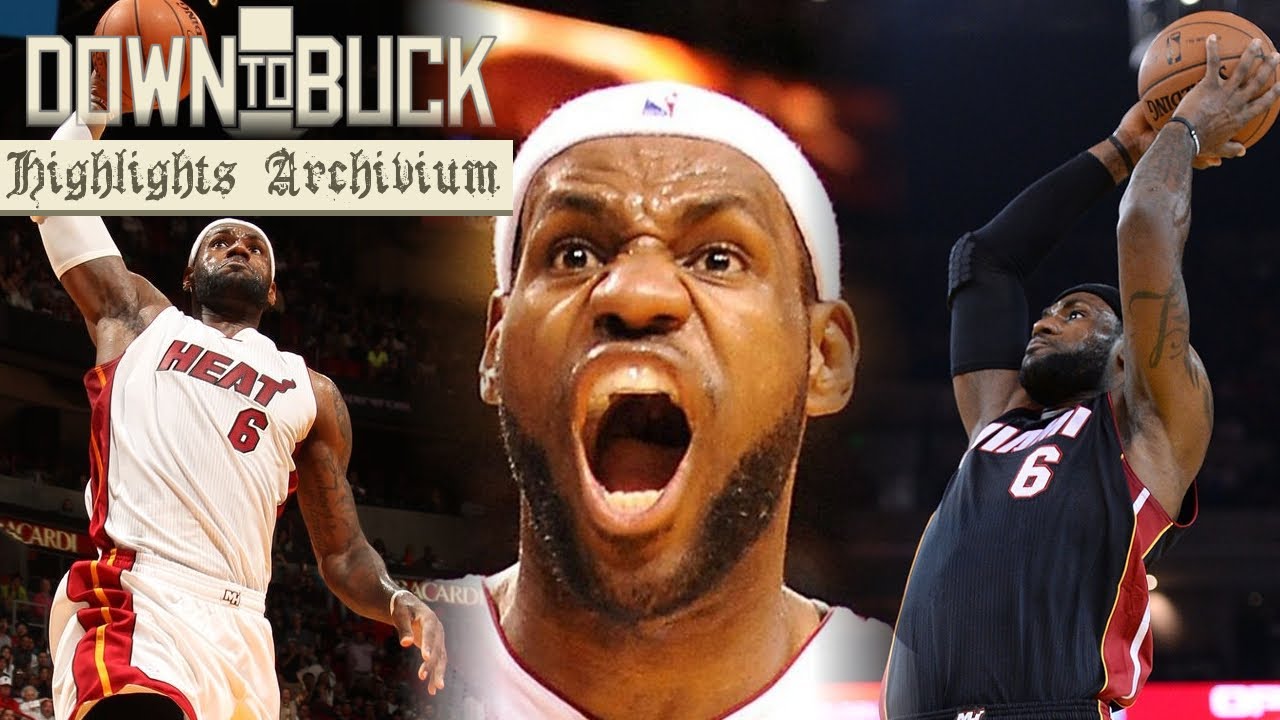 LeBron James All 134 Dunks Full Highlights (2013-14 Season Dunkilation Part I)
