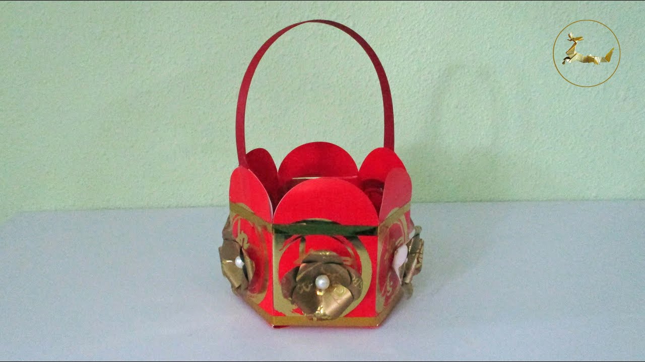 Hongbao Candy Basket - CNY Tutorial No. 153