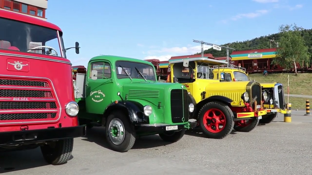 Weiach Historik 2022 Lastwagen