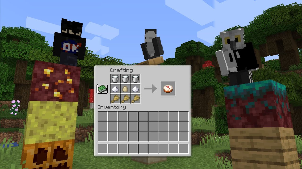 Minecraft Block Shuffle but with 3 Players