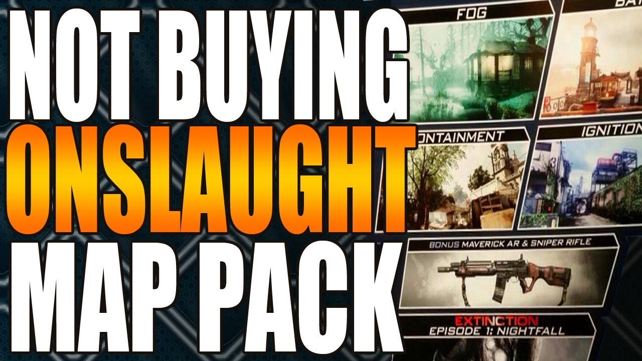 Call Of Duty Ghosts NEW Onslaught Map Pack Thoughts! COD Ghosts DLC (BO1/BO2 Multiplayer)