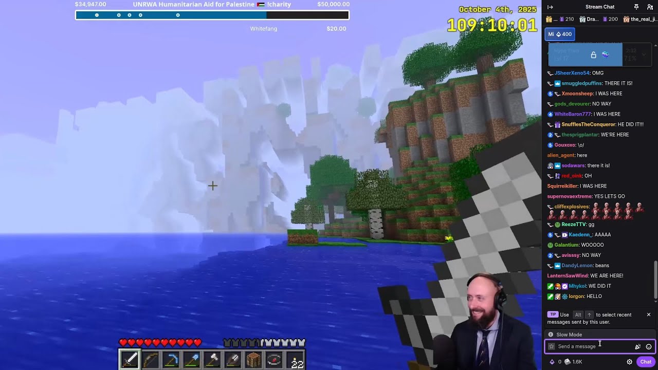 KurtJMac's Arrival to The Far Lands After 14 Years (with Twitch Chat)