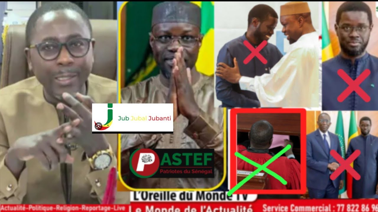 🛑Pape al&eacute; Niang : thiona yi O sonko dadj Pour mouthieul projet bi ba takh mou dioxakh pr diomaye mi 