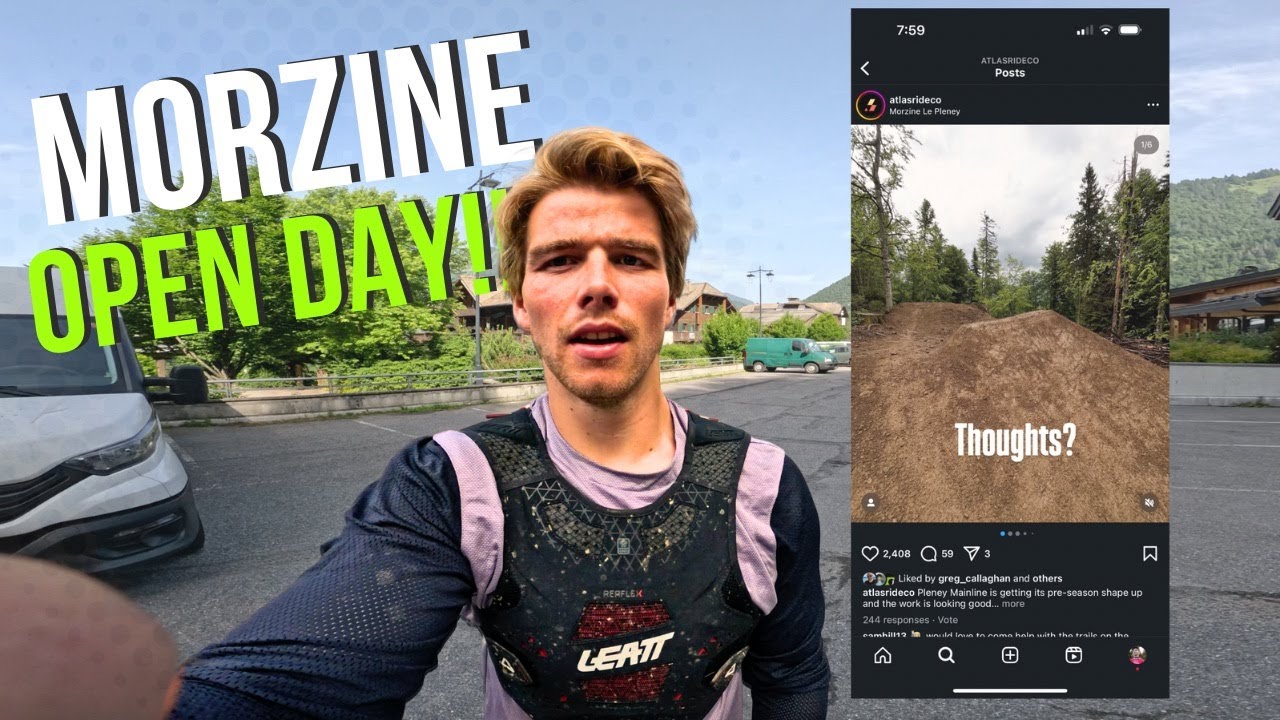 MORZINE OPENING DAY!!